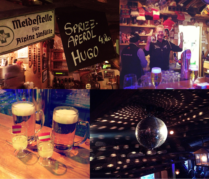 “Après-ski” in the Tyrolean Zillertal region