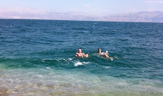 How to not enjoy the Dead Sea