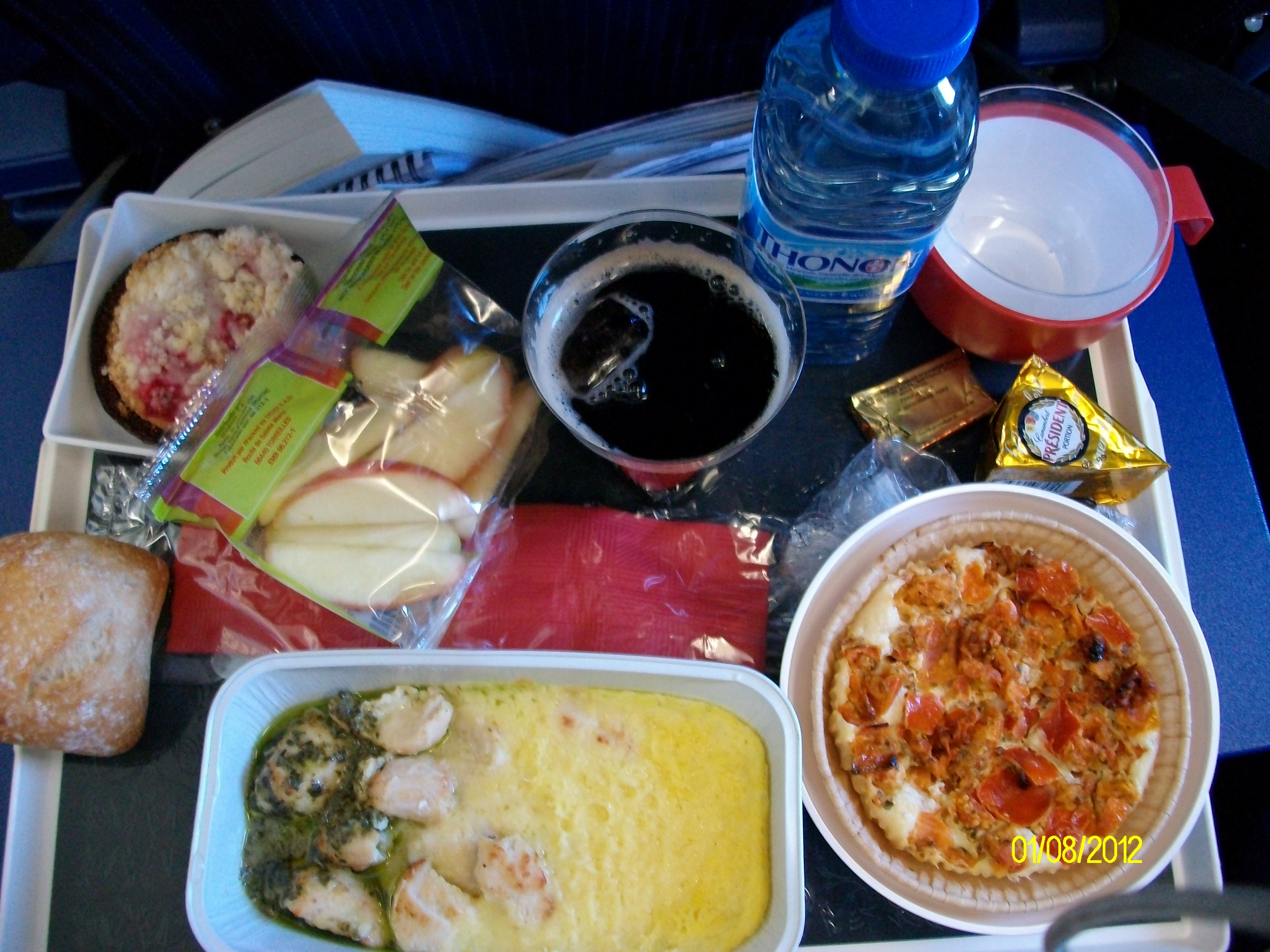 Delta Airlines food
