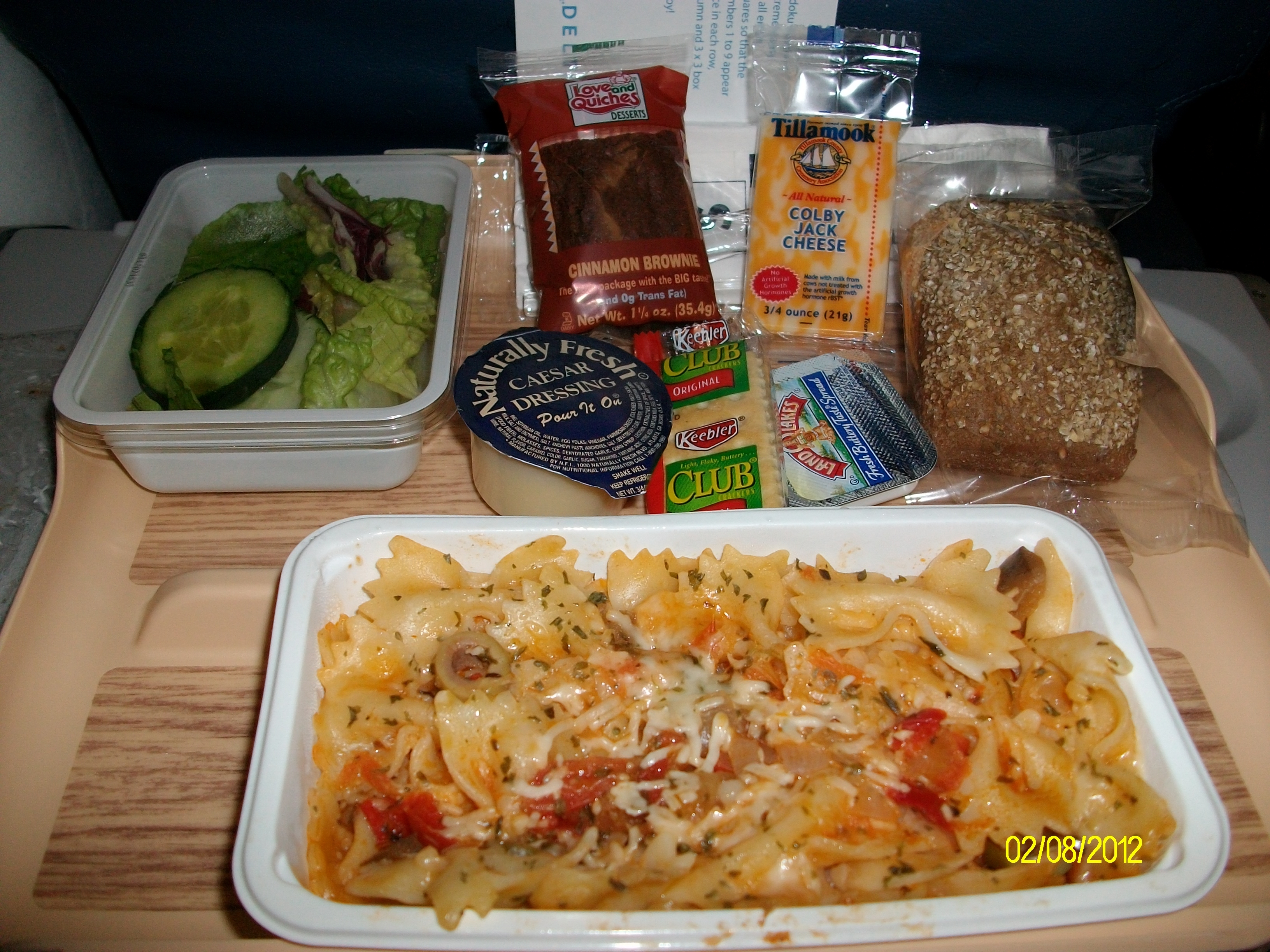 Delta Airlines Food