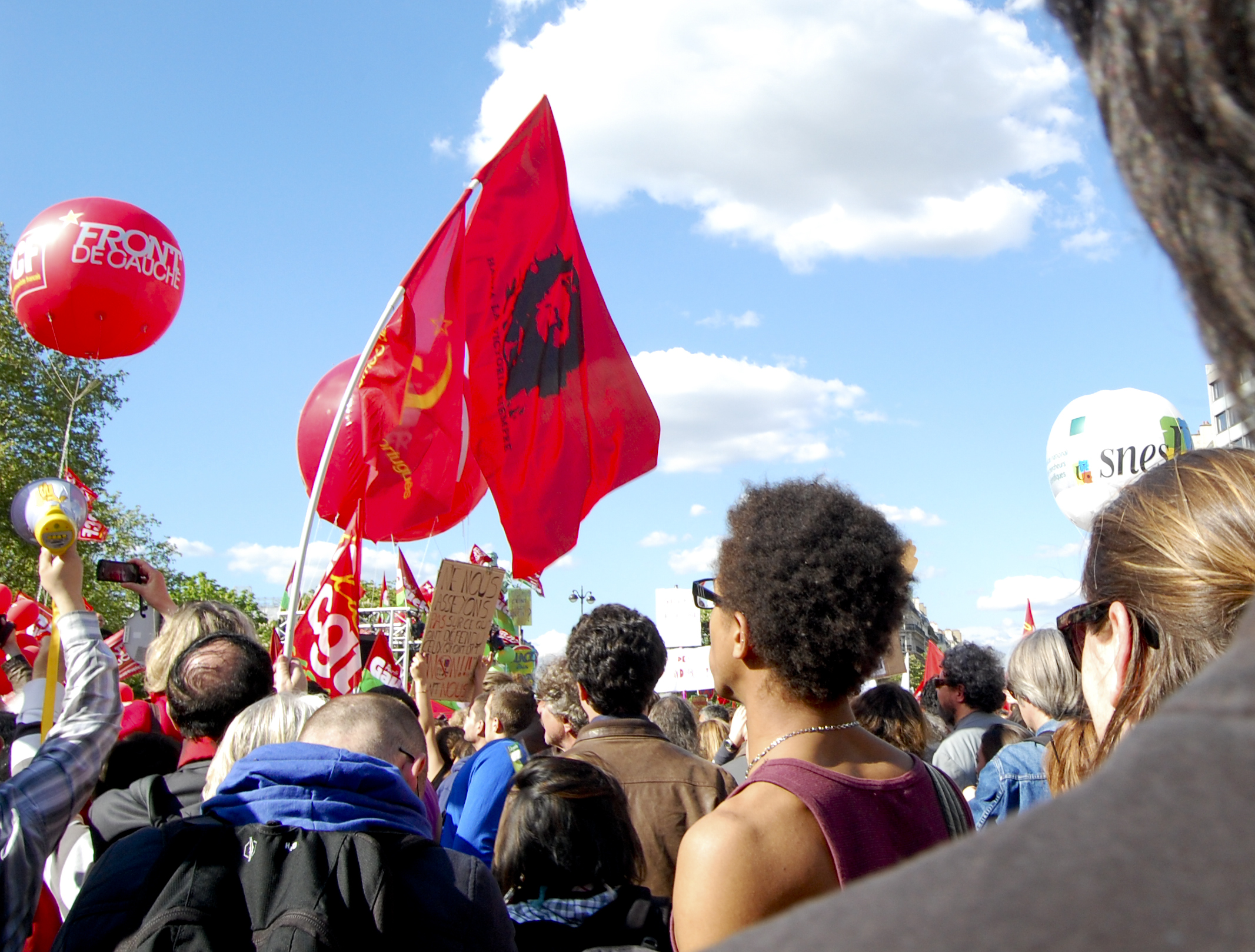 May Day: A one day tour of election time Paris