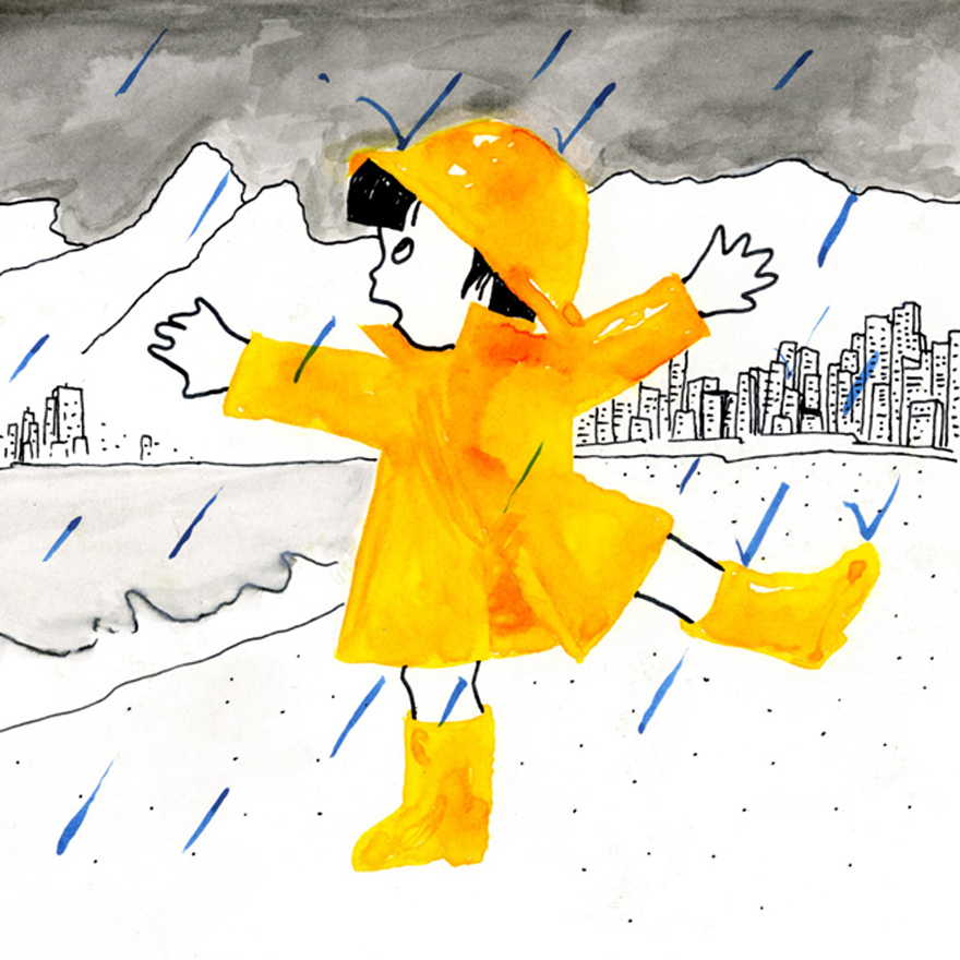 Rainy day travels