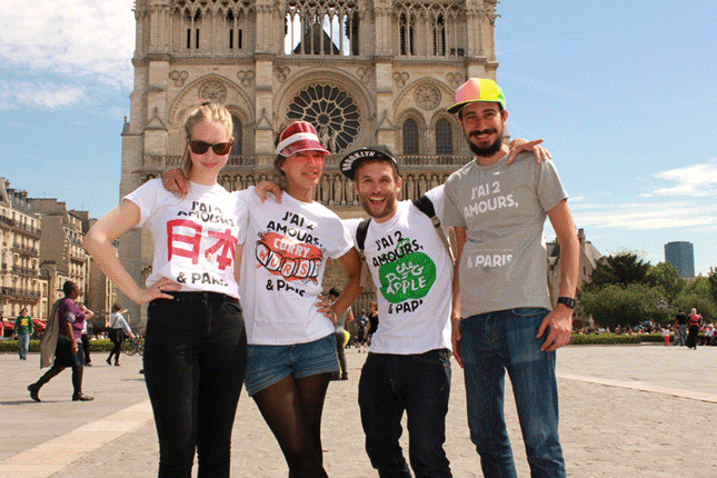 Shop: “J’ai 2 amours _ et Paris” t-shirts
