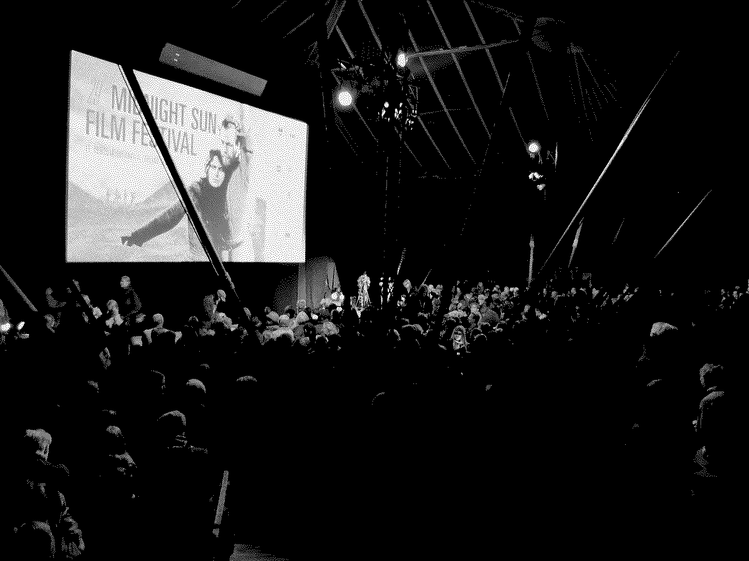 Midnight Sun Film Festival - Silent Traveler big tent