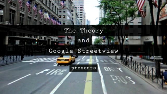 Stop motion travels with Google streetview