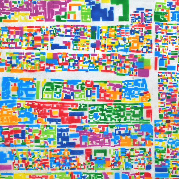 An Abstract Map of Beijing’s Hutongs
