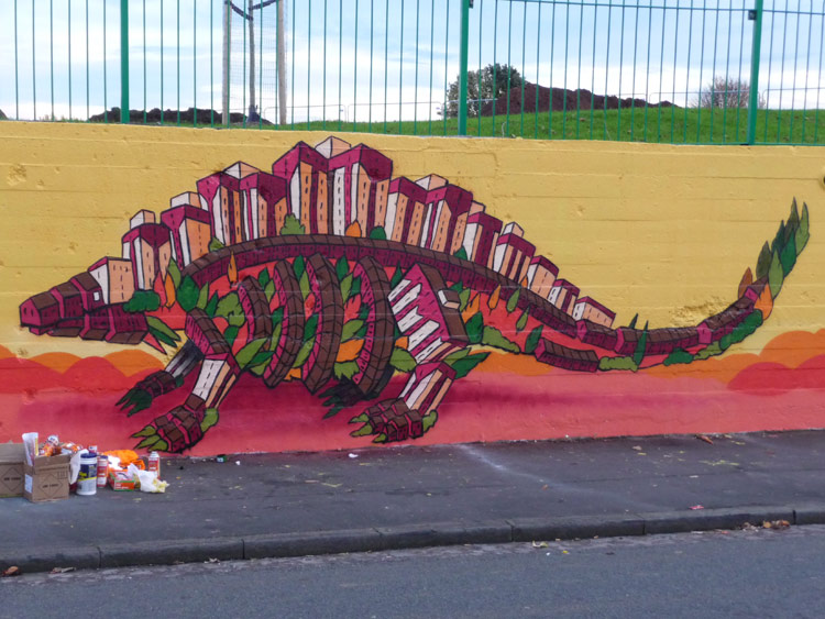 Barton Hill Dino by Andy Council