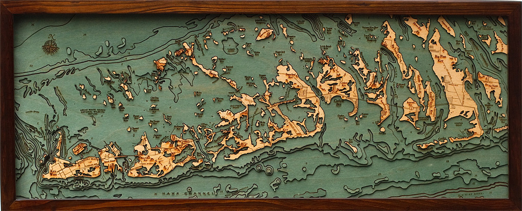 Bathymetric Charts From Below The Boat
