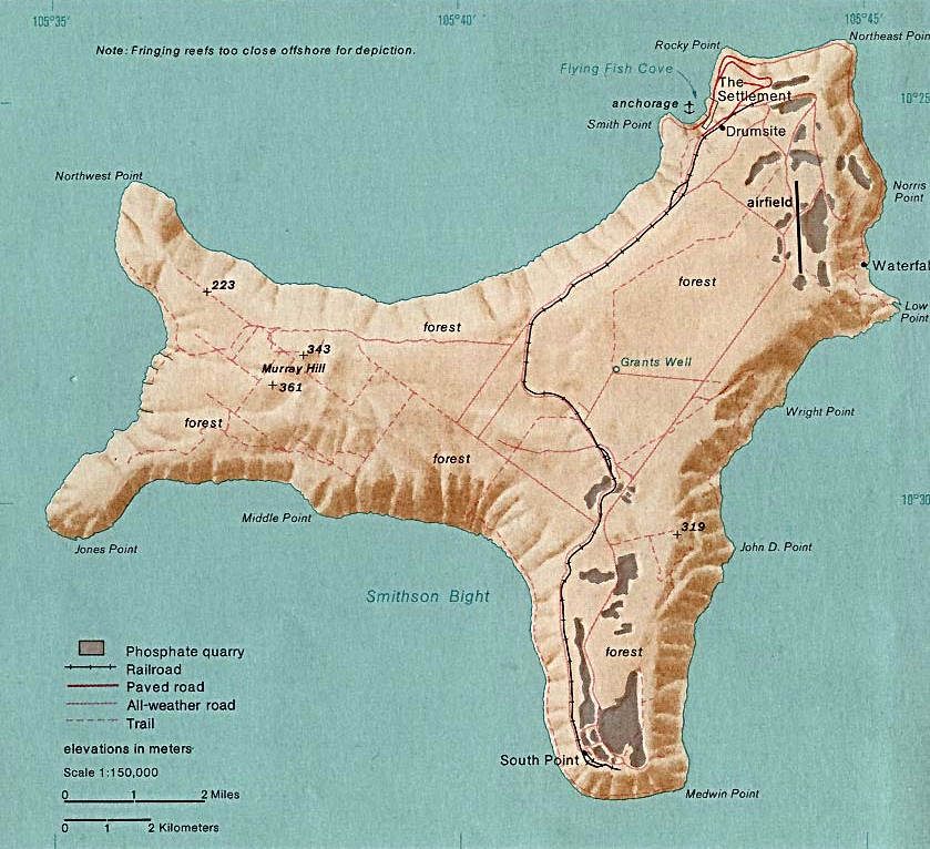 The Monday Map: Christmas Island