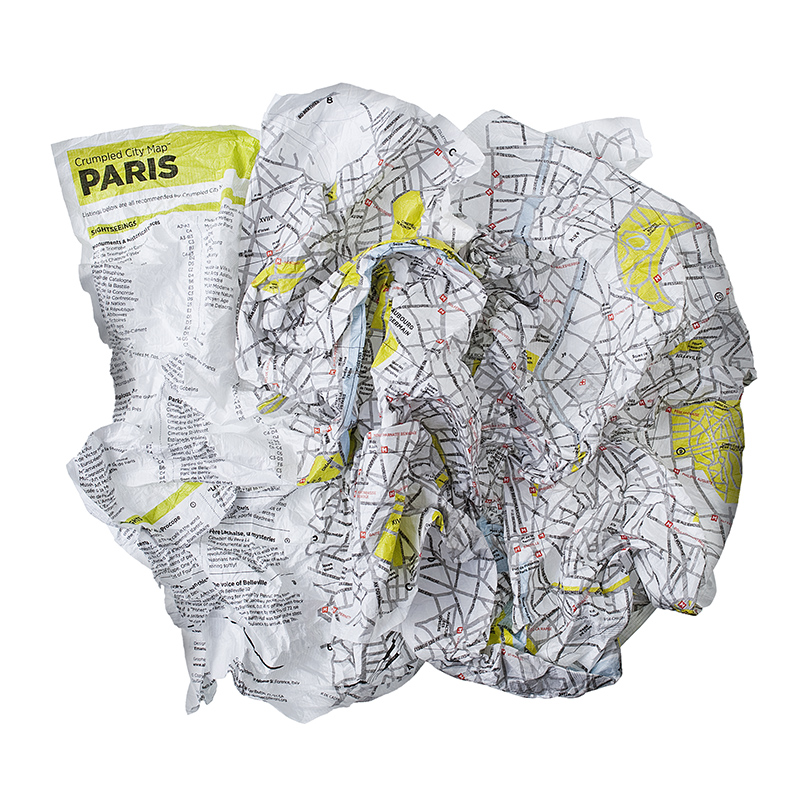 The Monday Map: Crumpled City