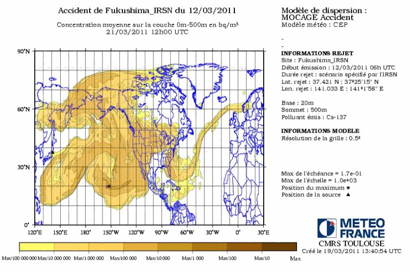 The Monday Map: Disaster in Japan