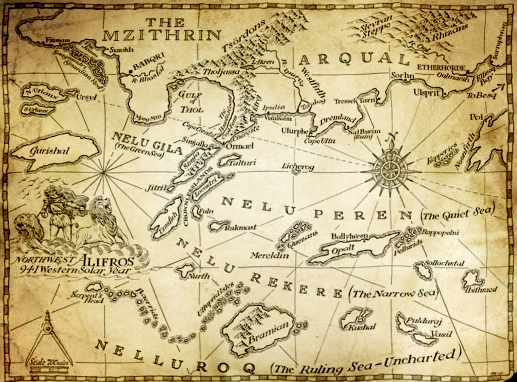 The Monday Map: Fantasy book maps