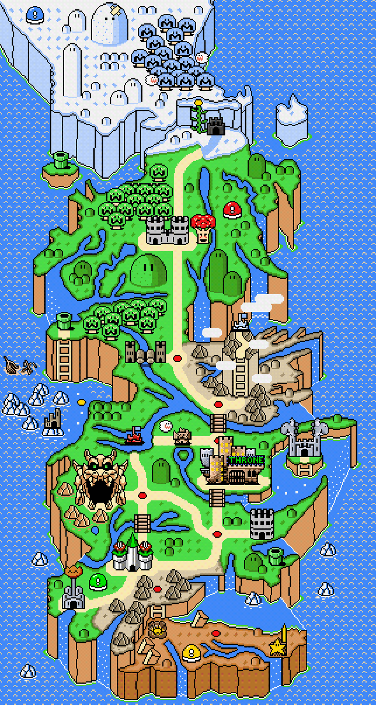 Game of Thrones x Mario Bros