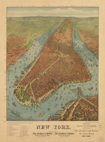 The Monday Map: Manhattan 1879