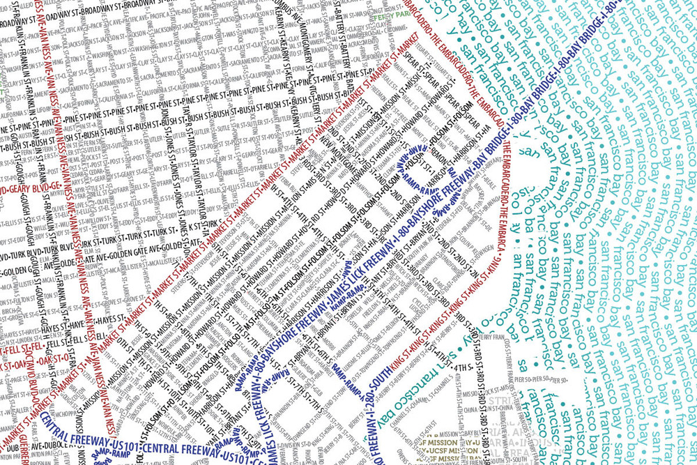 The Monday Map: Typographic Topography