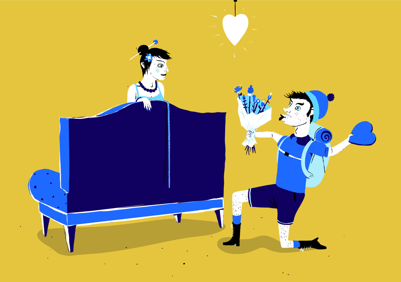 The Romantic Side of CouchSurfing