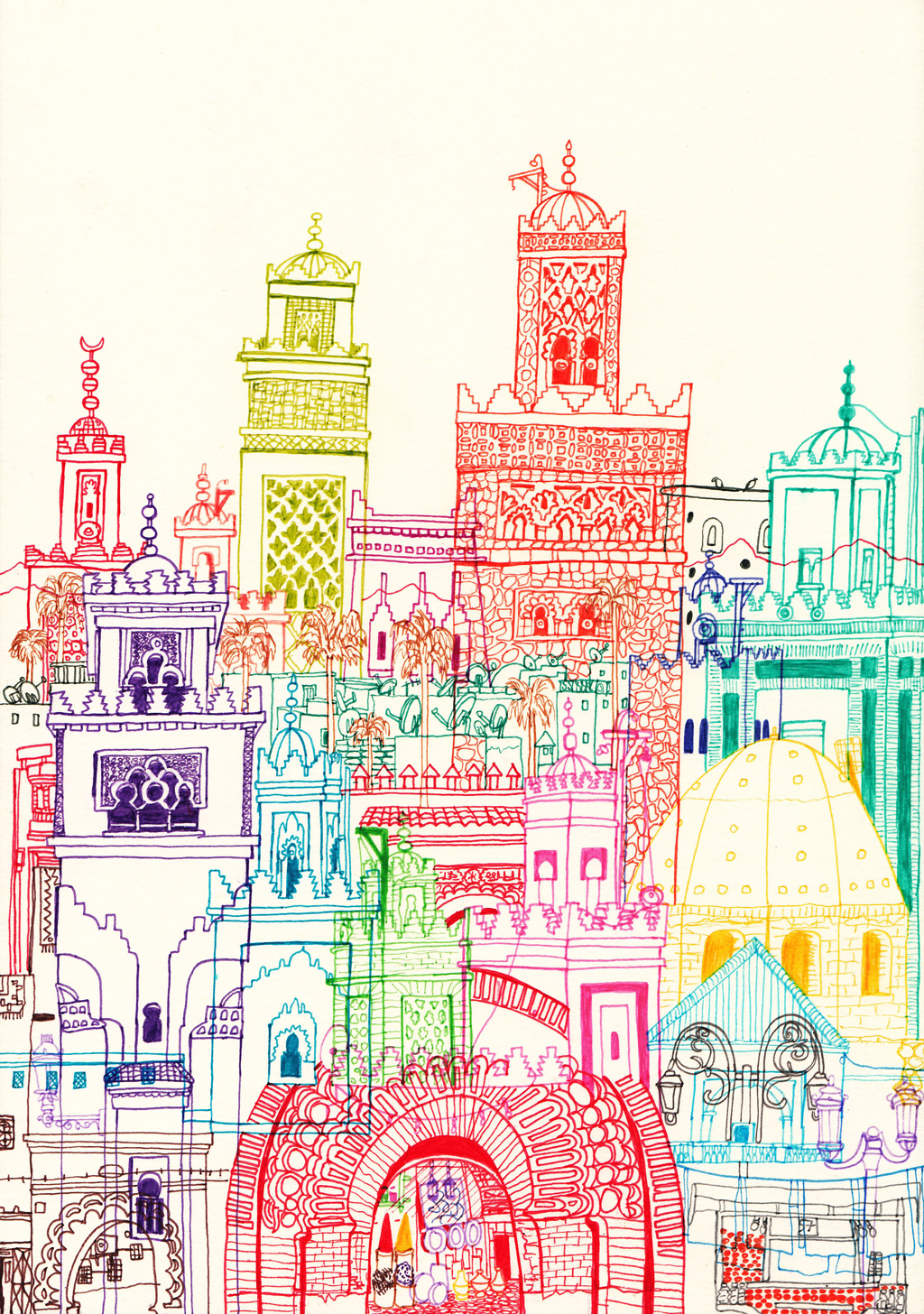 Marrakech-Towers