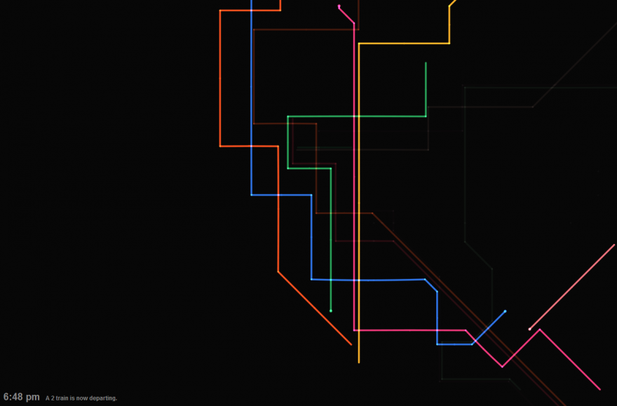 The Monday Map: Conductor by Alexander Chen - Hejorama